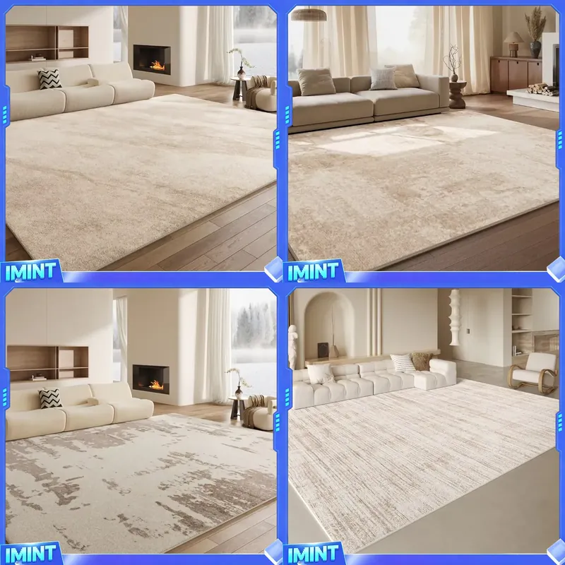 Lighting Decor Living Room - Minimalizm w dekoracji sypialni, marmurowy dywan,