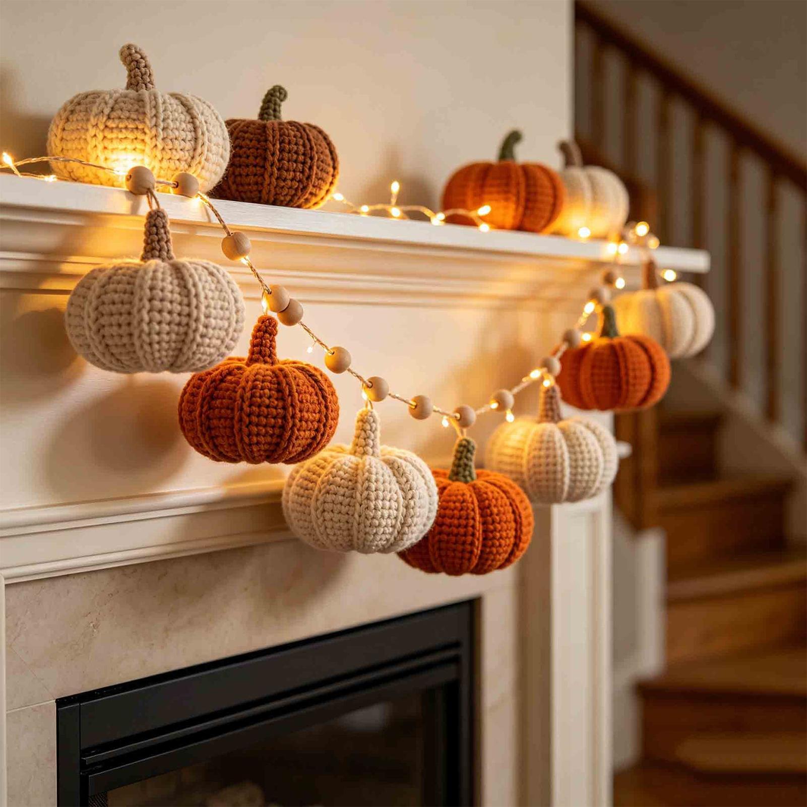 String Light Outdoor - Lampki Halloweenowe do wnętrz, kominka, w