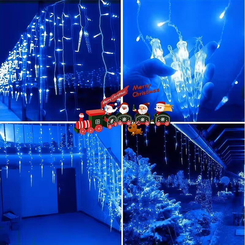 Fairy Light Curtain - 100 LED-owych lampki kurtynowe w kształcie
