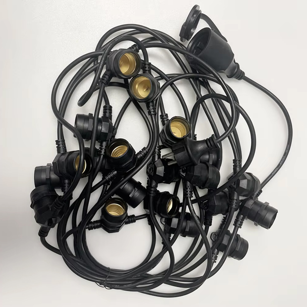 String Light Outdoor - 10M Kabel LED, komercyjna jakość, wodoodporny,