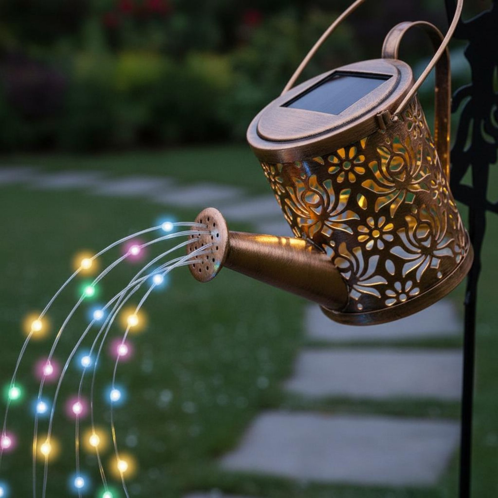 Yard Lighting Decor - Solarna konewka świetlna, dekoracyjna projekcja, konewka