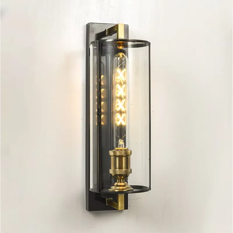 Lighting Decor Living Room - Nowoczesne złote cylindryczne lampy wiszące LED