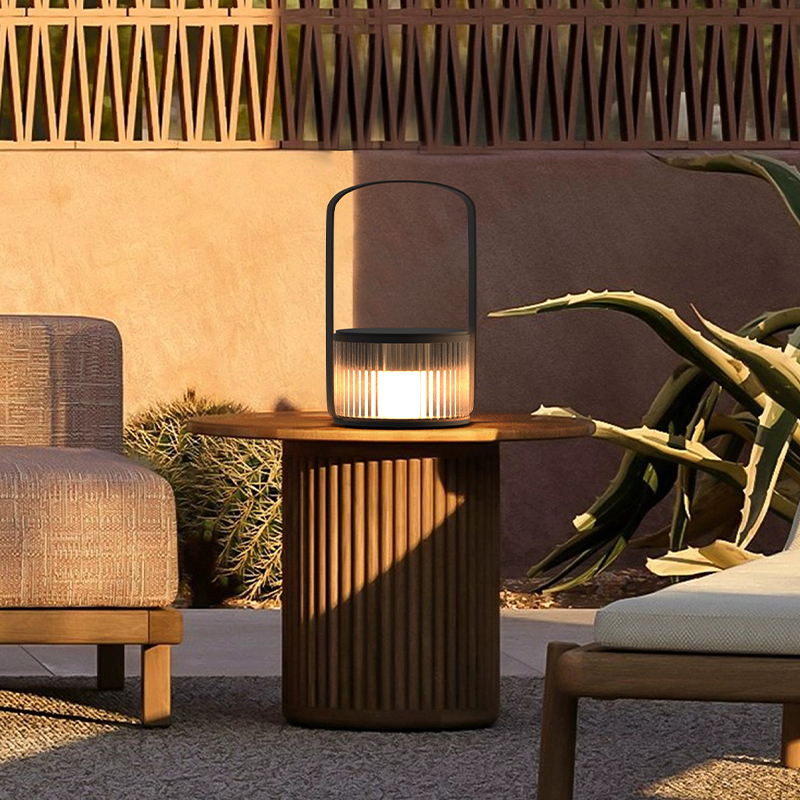 Garden Lighting Decor - Zewnętrzna, przenośna lampa solarna z funkcją