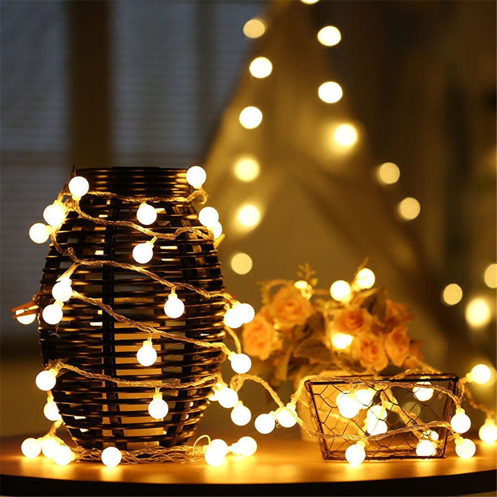 Lampki solarne/USB/bateryjne,  – String Light Outdoor recenzja i cena