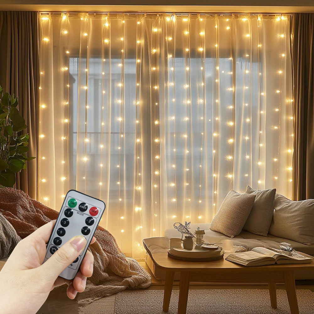 Lampki Fairy 3/4/6m z 8 trybam – Fairy Light Curtain recenzja i cena
