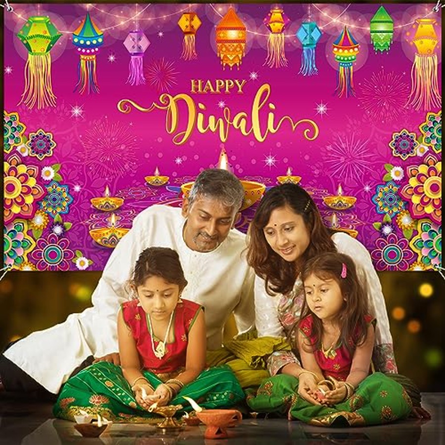 Dekoracje na Diwali: baner na  – Lighting Decoration For Diwali recenzja i cena