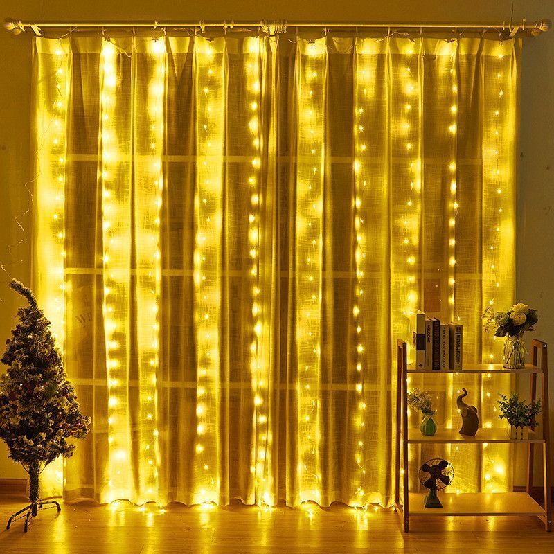Kurtyna świetlna LED USB z pil – Fairy Light Curtain recenzja i cena