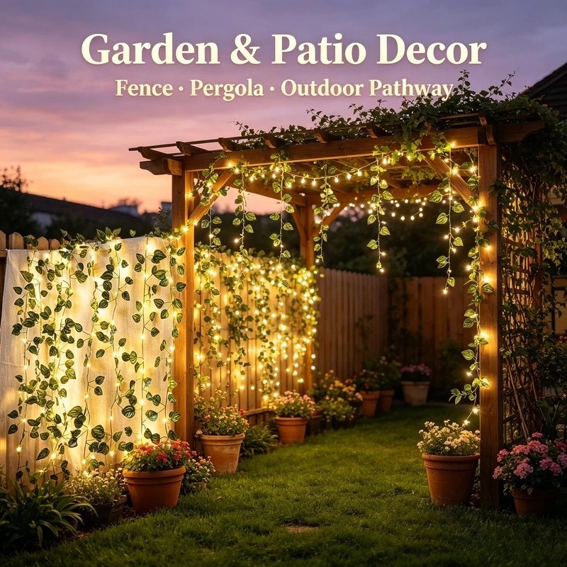 2-metrowe sztuczne lampki LED  – Garden Lighting Decor recenzja i cena