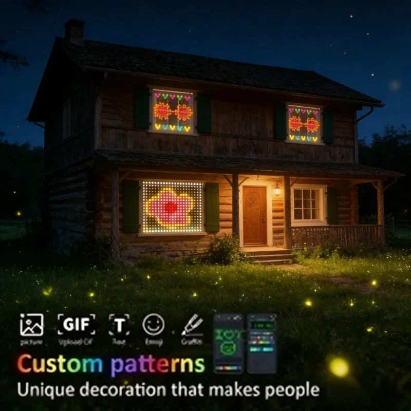 Światła LED na zasłonę zasilan – Fairy Light Curtain recenzja i cena