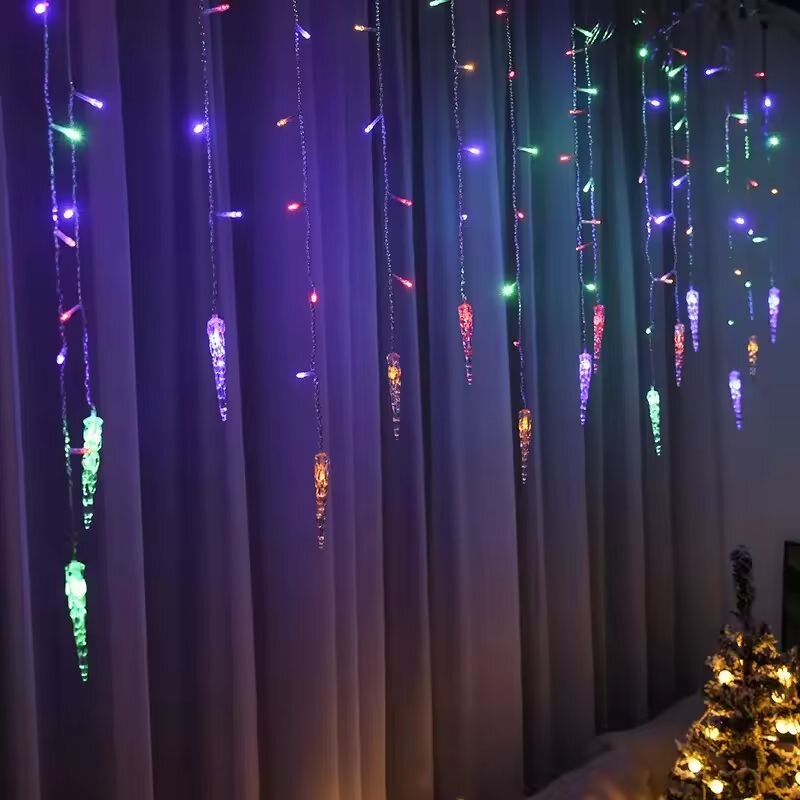 100 LED-owych lampki kurtynowe – Fairy Light Curtain recenzja i cena