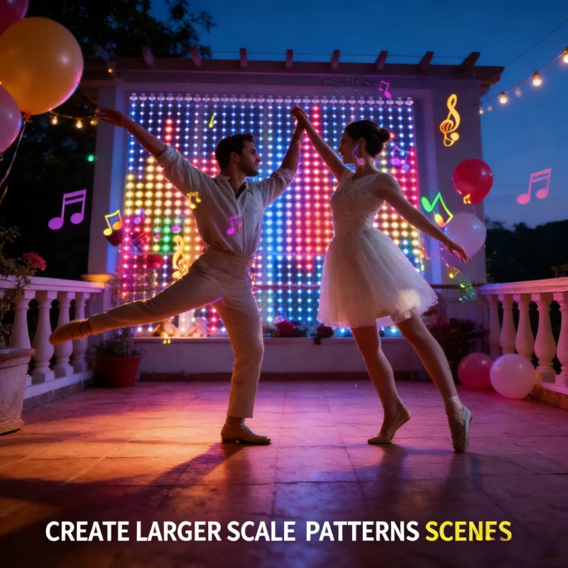 Inteligentne lampki kurtynowe  – Fairy Light Curtain recenzja i cena