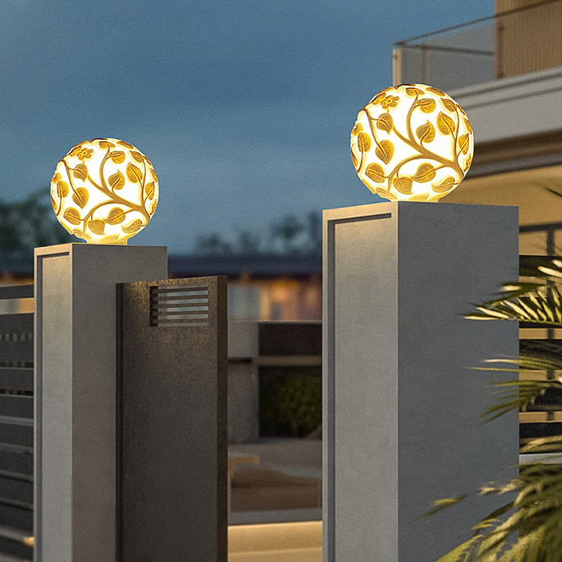 Zewnętrzne lampy słupkowe, sol – Garden Lighting Decor recenzja i cena