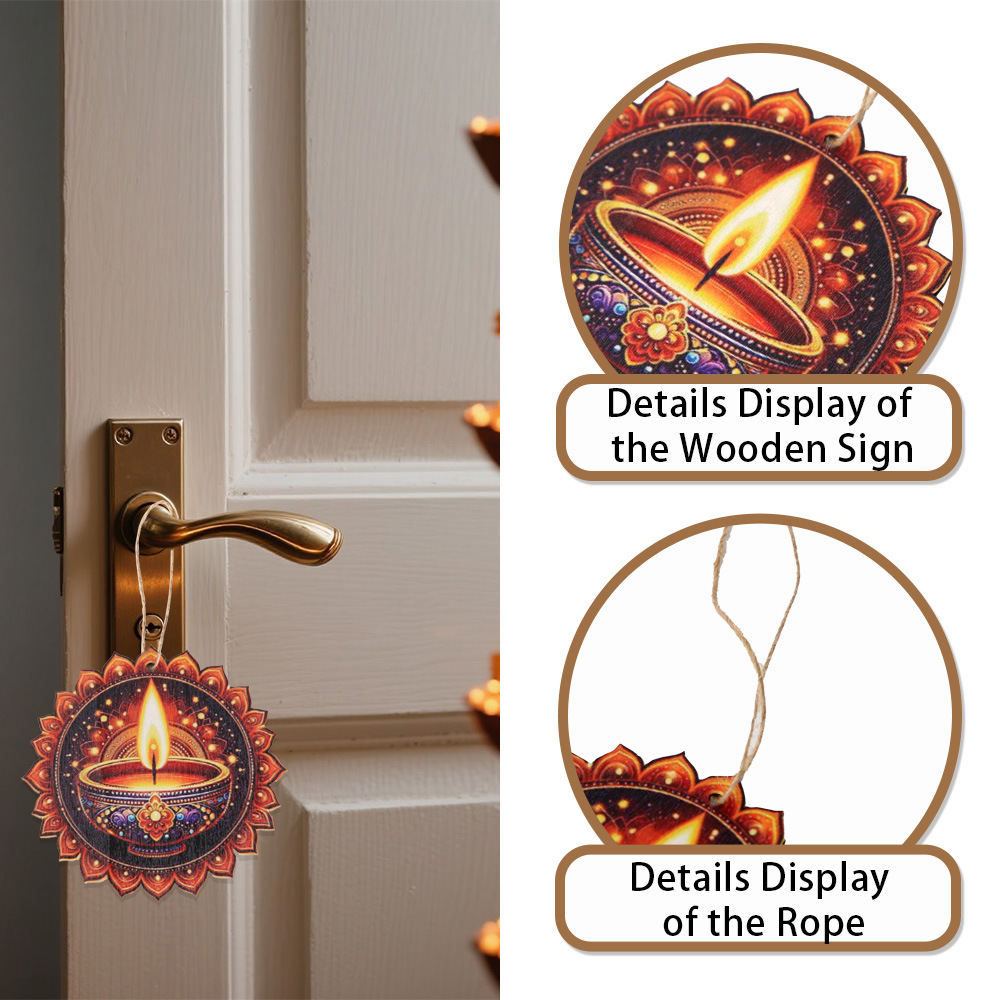 Dekoracje Diwali - Drewniane w – Lighting Decoration For Diwali recenzja i cena