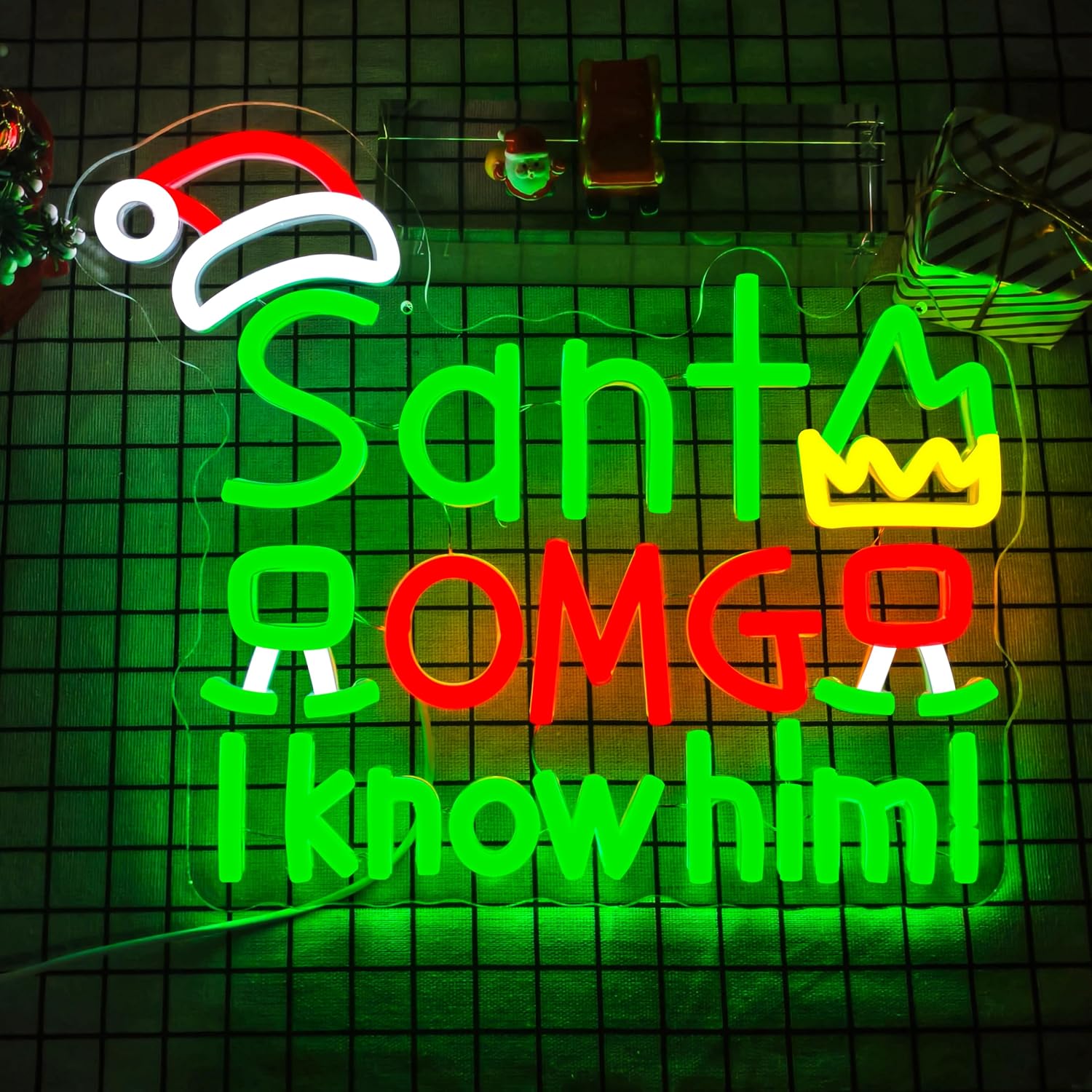USB Święty Mikołaj OMG Znajduj – Santa'S Elves Holiday Lighting & Decor Llc recenzja i cena