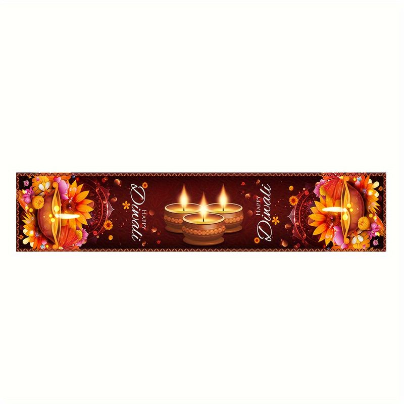 VIKAMA Bieżnik na stół Happy D – Lighting Decoration For Diwali recenzja i cena