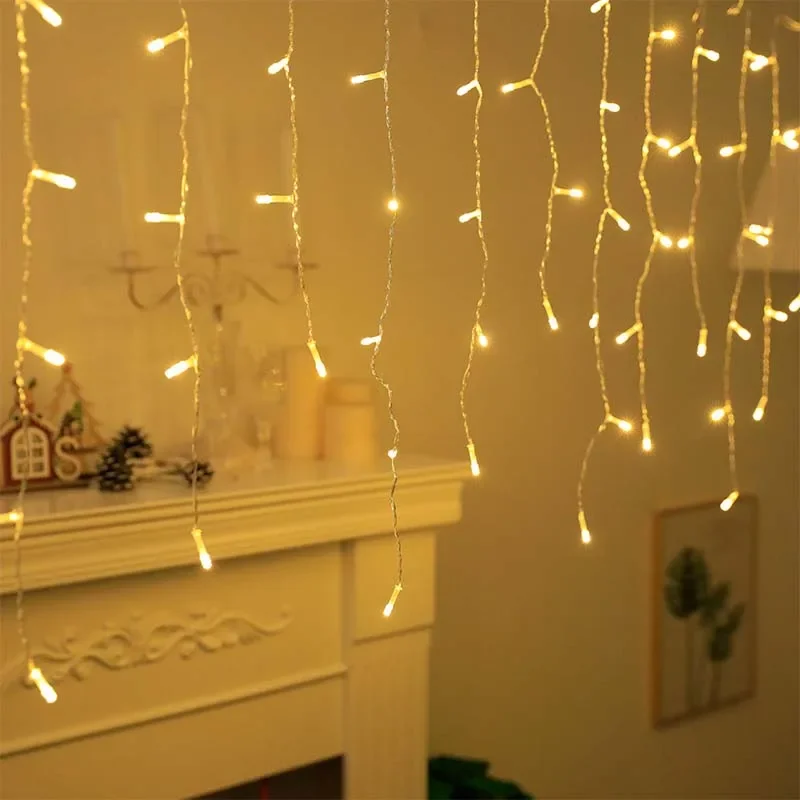Świąteczne lampki dekoracyjne  – Fairy Light Curtain recenzja i cena