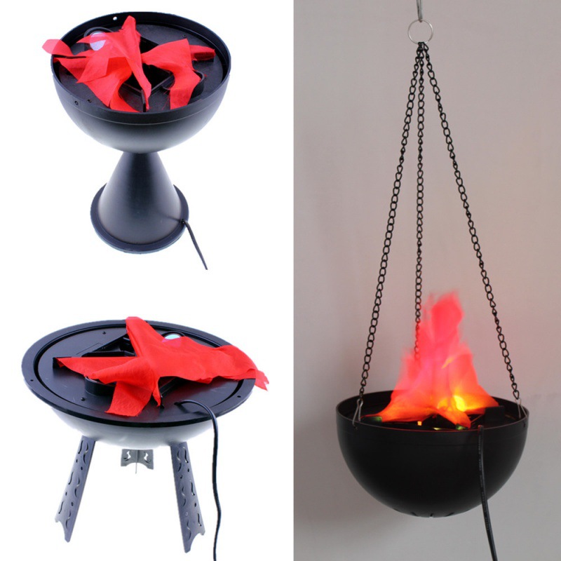 Lampa 3D z efektem płomienia,  – Lighting Decor Items recenzja i cena