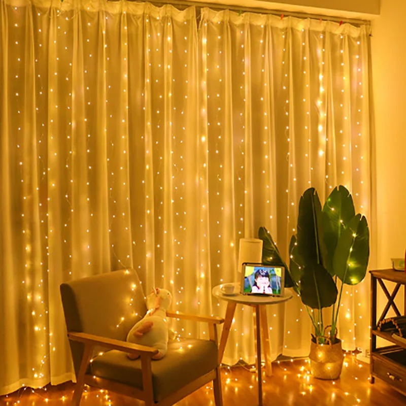 Girlanda świetlna na okno 4/6/ – Fairy Light Curtain recenzja i cena