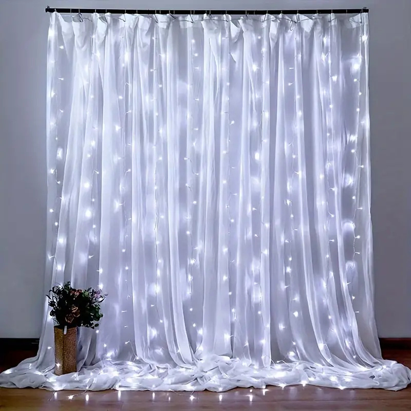 Światełka LED USB w formie kur – Fairy Light Curtain recenzja i cena