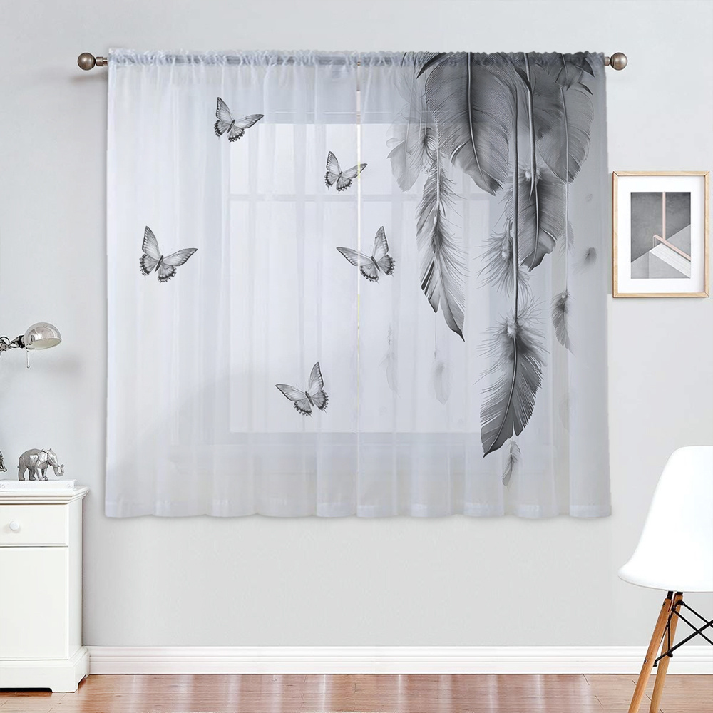 2 szt. Przezroczyste zasłony z – Fairy Light Curtain recenzja i cena