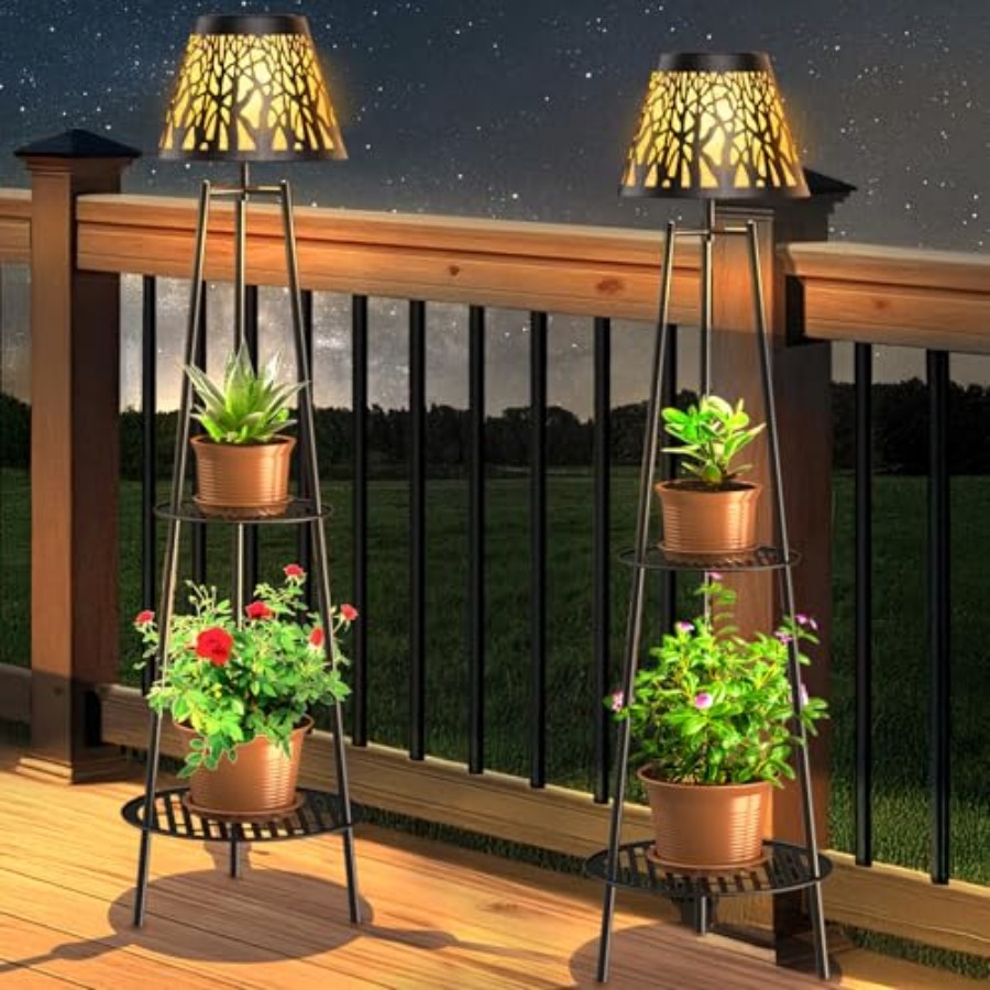 Zestaw 2 zewnętrznych solarnyc – Garden Lighting Decor recenzja i cena