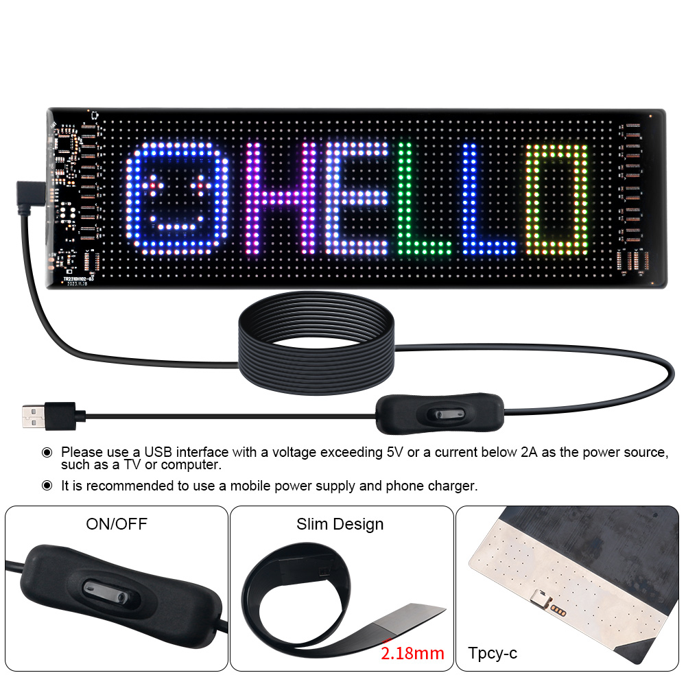 Panel LED Matrix Pixel z funkc – Lighting Decor Items recenzja i cena