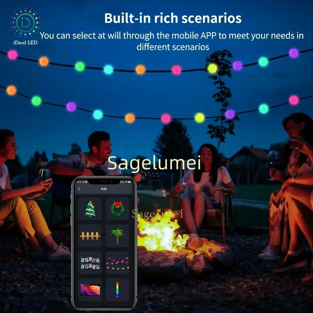 Taśma LED RGB Dreamcolor WS281 – Fairy Light Curtain recenzja i cena