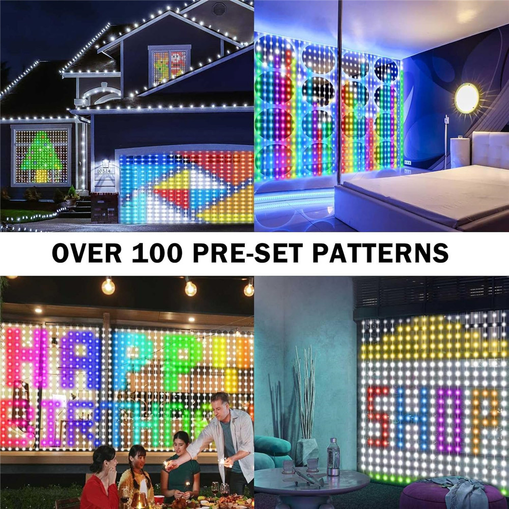 1/2 SZT. 400 LED Kurtyna Świet – String Light Outdoor recenzja i cena
