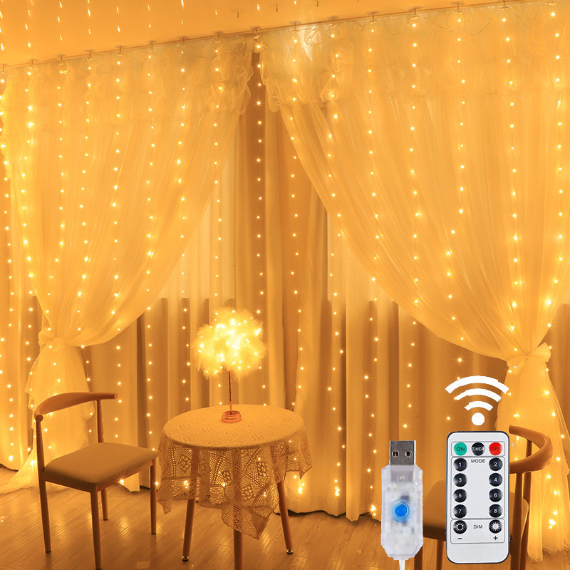 USB LED Curtain String Light C – Fairy Light Curtain recenzja i cena