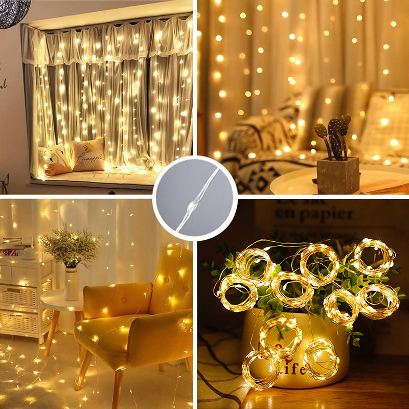USB LED Curtain String Light C – Fairy Light Curtain recenzja i cena