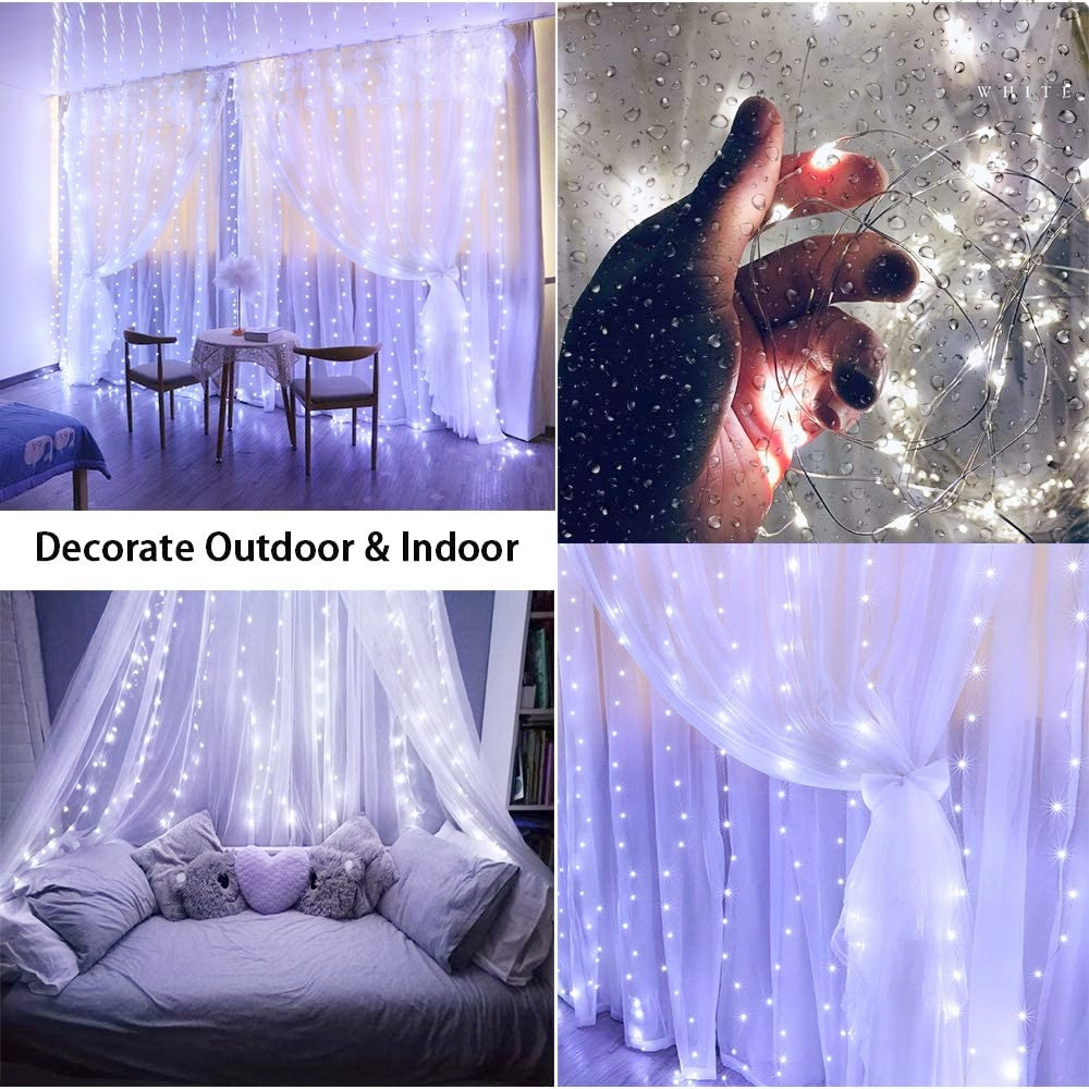 USB LED Curtain String Light C – Fairy Light Curtain recenzja i cena