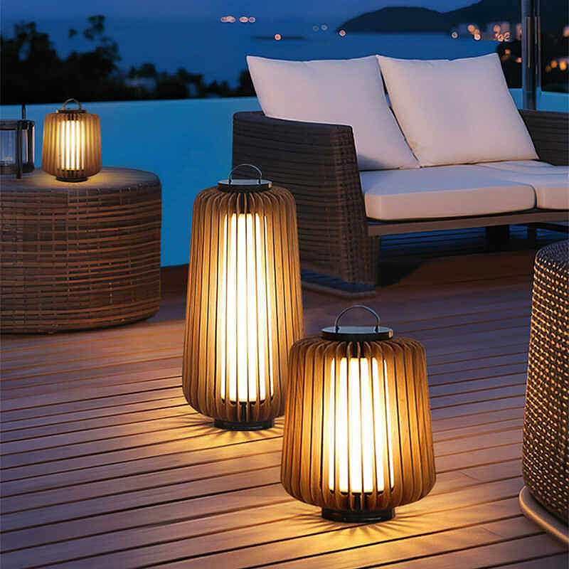 Świecąca lampa podłogowa, sola – Garden Lighting Decor recenzja i cena