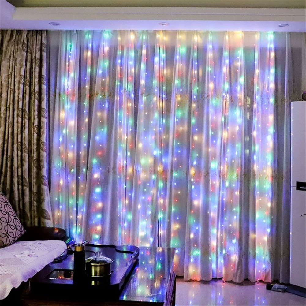 Zasilana bateriami girlanda św – Fairy Light Curtain recenzja i cena