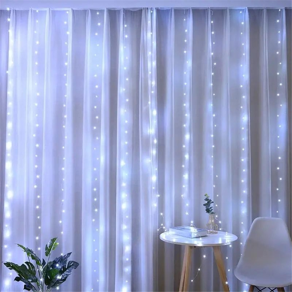 Zasilana bateriami girlanda św – Fairy Light Curtain recenzja i cena